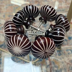 Set of Eight Decorative Knobs
